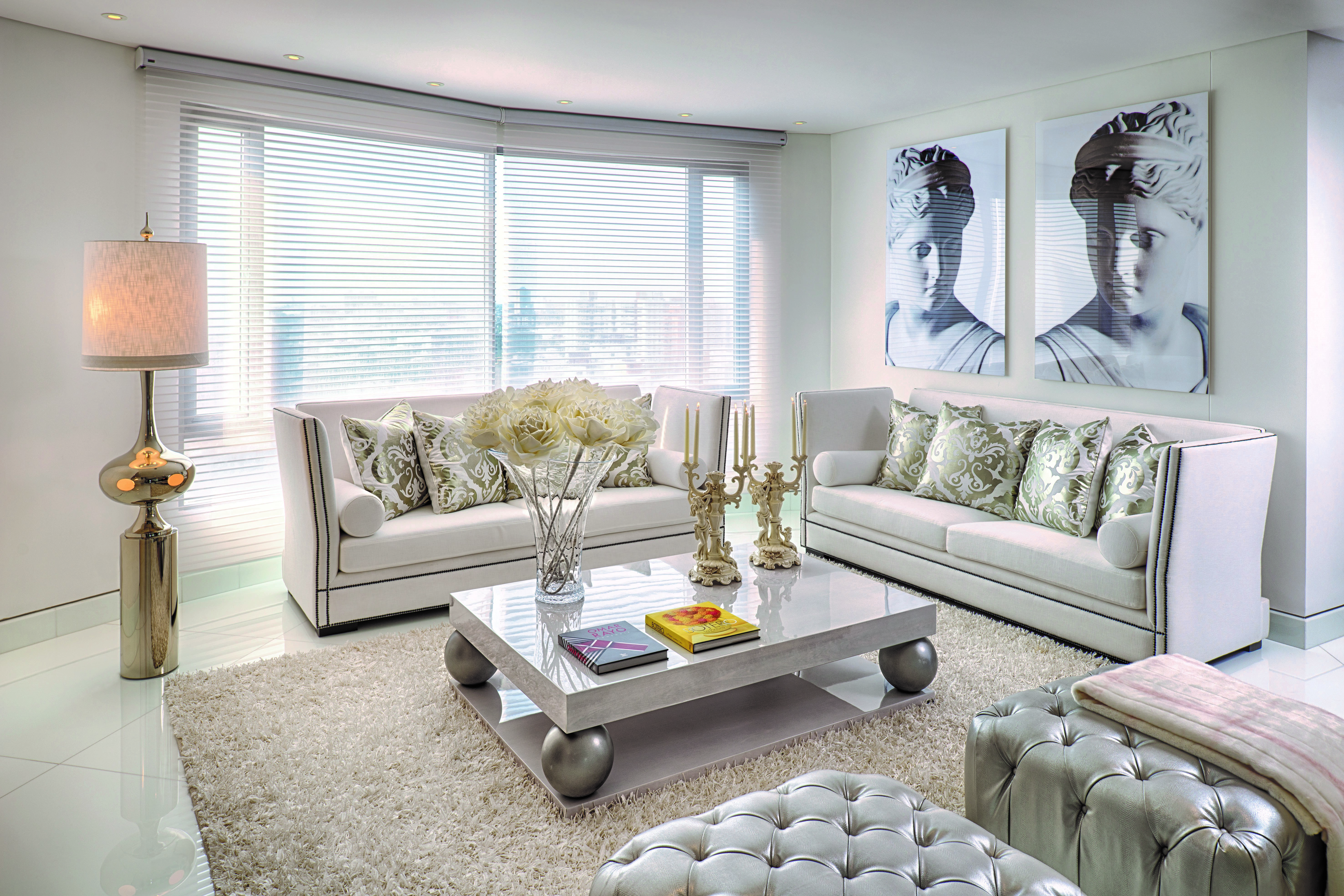 las flores en la decoración