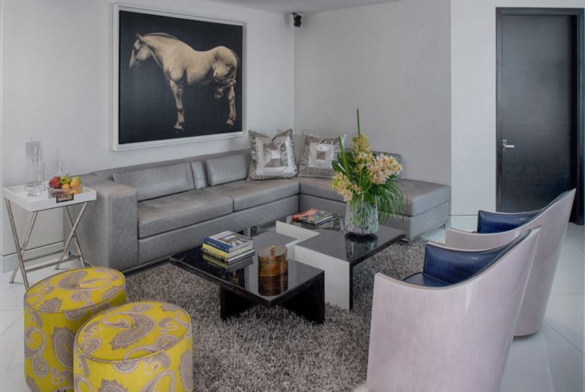 El uso de los puffs en la decoración interior - Fernando García